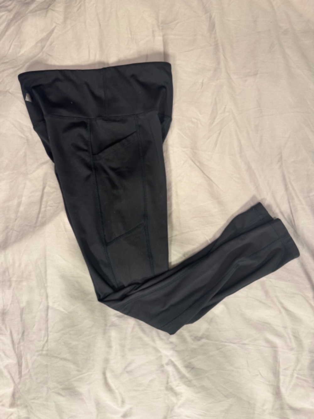 RISE Fearless Leggings XS Black High Rise Pockets Miss Teen USA Exclusive - Picture 4 of 5